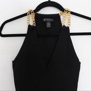 Tank top with chain straps